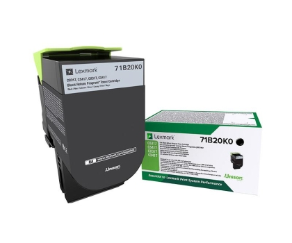 Toner LEXMARK Toner 3k BK CS/CX3/4/51 7 71B20K0